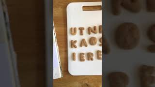 Zandkoekjes bakken en woorden maken [upl. by Bethanne]