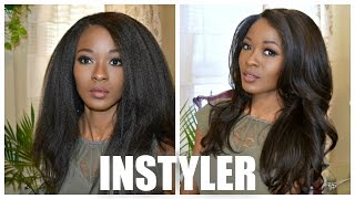 InStyler MAX Demo  Straighten amp Curl Your Hair [upl. by Peggi]