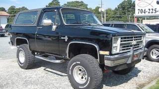 1985 Chevrolet K5 Blazer Start Up Custom Exhaust and In Depth Tour [upl. by Tiana351]