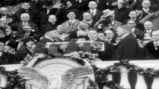 HD Stock Footage Herbert Hoover 1929 Reel 1 31st US President [upl. by Itsyrk]