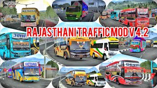 Rajasthani traffic mod APK V 42 file download Karen bro Simulator lndonesia [upl. by Giacobo704]