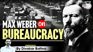 UPSC Sociology Optional Max Weber’s Theory on Bureaucracy  StudyIQ IAS [upl. by Tsiuqram828]