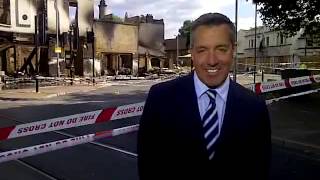 Frontline Magazine rolling with CBS News  Croydon riots [upl. by Anuahc]