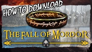 How To Install FALL OF MORDOR MampB Warband Mod [upl. by Maggee474]