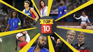 QUELS ATHLÈTES FRANÇAIS VONT GAGNER UNE MÉDAILLE  TOP 10 🥇 [upl. by Neened]