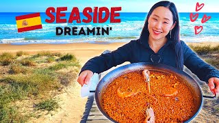 Valencia Day Trip  Spanish Beach Town Cullera  Castles amp Paella🇪🇸4K [upl. by Dody72]