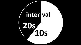 Interval Timer 20 Second  10 Second Rest [upl. by Fauch316]