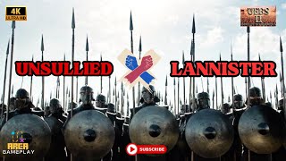 GAME OF THRONES quot100K UNSULLIED VS 100K LANNISTERquot WARZONE GAMEPLAY uebs2 gameday [upl. by Xaviera]