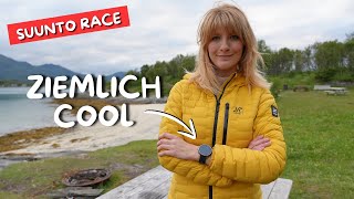 Damit tracken wir unsere Wanderungen 🥾 SUUNTO RACE Sportuhr im Test⌚️ [upl. by Neelav]