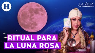 La Güera de las Estrellas comparte ritual para activar el amor y la riqueza con la luna llena rosa [upl. by Rosemari]