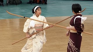 Yoshinryu Naginatajutsu  42nd Japanese Kobudo Demonstration 2019 [upl. by Attiuqaj]