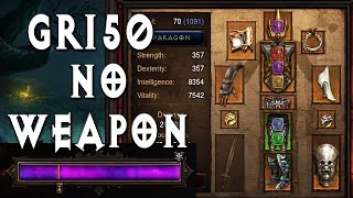 GR150 sans arme en 5min  Diablo 3 Saison 28 [upl. by Llorre]