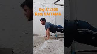 RETO ENTRENAMIENTO de SAITAMA geroarias calisthenicsstreetworkout saitama onepunchman viral [upl. by Jala]