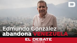 Edmundo González abandona Venezuela para refugiarse en España [upl. by Vincelette63]