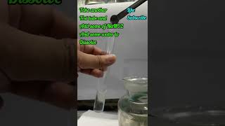 Beta  Naphthol test phenol shorts trending youtubeshorts science chemistry [upl. by Wellington]