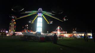 Hurricane Ride at Rotorua Mega Fun Carnival [upl. by Ettedranreb689]