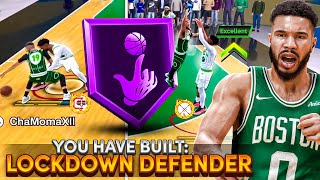 This LOCKDOWN DEFENDER BUILD is a MENACE to GUARDS in NBA 2K25 UNLIMITED STEALS  BEST JUMPSHOT [upl. by Nylirrej]