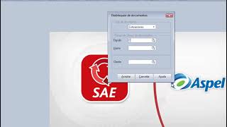 1 4 DESBLOQUEO DE DOCUMENTOS EN ASPEL SAE [upl. by Nica]