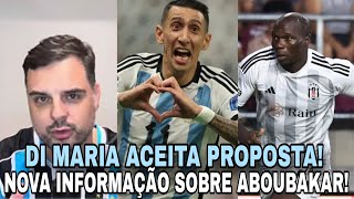 DI MARIA ACEITA PROPOSTA DO GRÊMIO NOVA INFORMAÇÃO SOBRE ABOUBAKAR NOTÍCIAS DO GRÊMIO HOJE [upl. by Oniskey39]