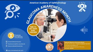 January National Glaucoma Awareness Month  Yvonne Hendricks National Campaign Cause [upl. by Fulmer389]