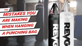 The Mistake You are Making When Hanging a Punching Bag or Heavy Bag [upl. by Sascha8]