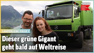 Dieses grüne Wohnmobil war einmal ein FeuerwehrAuto  Camperliebe ❘ Folge 1 [upl. by Euphemia925]