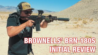 Brownells’ BRN180S  Initial Review [upl. by Gillespie424]