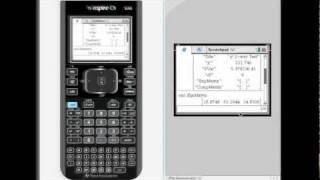 TINSPIRE Chi Square Test on 2 Way Tables [upl. by Ahsa]