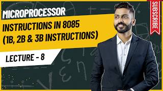 Lec8 Instruction in 8085  1B 2B amp 3B Instructions  Opcode amp Operand  Microprocessor [upl. by Silsby]