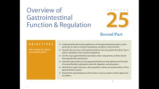 GI Physiology II Ganong Chapter 25 part 2 [upl. by Xuagram]