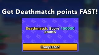 Pixel Gun 3d How to get Deathmatch points FAST [upl. by Kulseth]