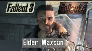 Elder Maxson Through the Ages Fallout 3 amp Fallout 4 [upl. by Strader]