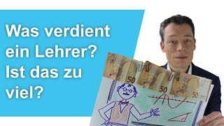 Was VERDIENT ein LEHRER Ist das ZU VIEL Gehalt Lehrerin Lehramtstudium  M Wehrle [upl. by Anhoj]