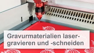 Lasermaterialien gravieren und schneiden  für Innen und Außenanwendungen [upl. by Anne26]