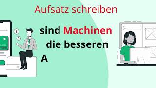 Aufsatz schreiben B2sind Maschinen die bessern Arbeitnehmer كتابة مقالة عن ربوتات بديلة للانسان [upl. by Ernie514]