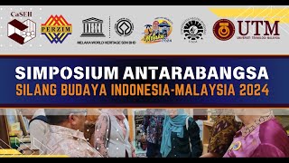 SIMPOSIUM ANTARABANGSA SILANG BUDAYA INDONESIA MALAYSIA 2024 [upl. by Anuait248]