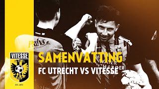 Samenvatting FC Utrecht vs Vitesse 20202021 [upl. by Sigler]