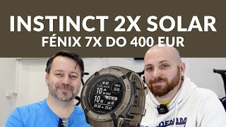 Garmin INSTINCT 2X vs FÉNIX 7X  ktoré vybrať [upl. by Nitreb557]