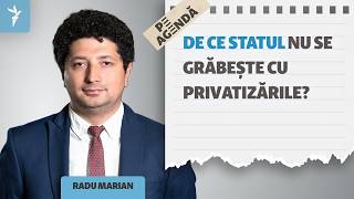 Pe agendă cu Radu Marian Publicitate la jocurile de noroc și „fără grabă” la privatizări [upl. by Ahseinod]