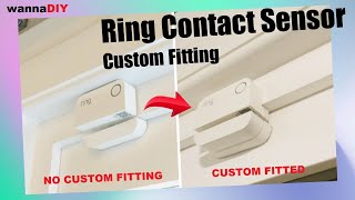 Ring Alarm Contact Sensor  2nd Generation  Custom Fit  DIY [upl. by Gagnon951]