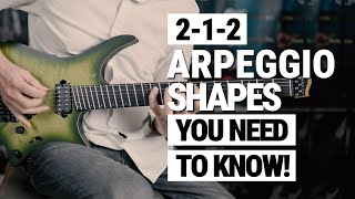 212 Arpeggio Shapes You Need To Know [upl. by Aztiraj]