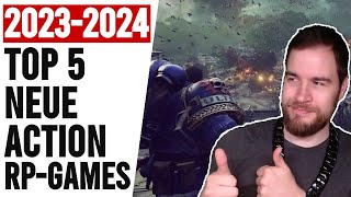 TOP 5 ACTIONROLLENSPIELE mit RELEASE in 20232024 ListeDeutsch [upl. by Beckie784]