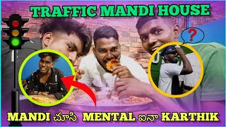 Traffic Mandi House 🚦 Mandi Chusi Mental Aina Karthik 😵  oldcitygullyboys trending traffic [upl. by Knowland558]