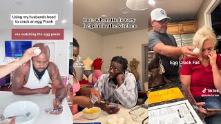 Egg Crack Challenge Prank Tiktok Compilation [upl. by Reeve]