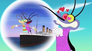 Oggy and the Cockroaches  The Love Cruise SEASON 5 BEST CARTOON COLLECTION  New Episodes in HD [upl. by Etireuqram447]