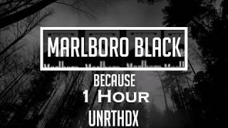 Because  MARLBORO BLACK 1 hour Loop [upl. by Ostap]