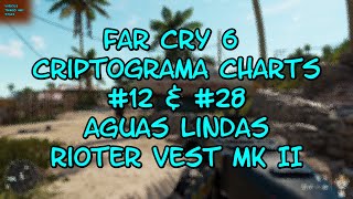 Far Cry 6 Criptograma Charts 12 amp 28 Aguas Lindas Rioter Vest Mk II [upl. by Humberto965]