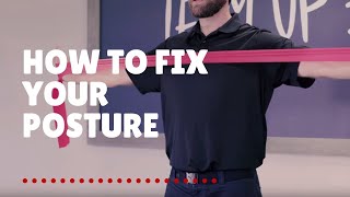 How to Fix Your Posture Exercises for a Healthier Spine [upl. by Ahsyt]