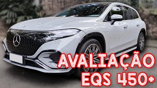 Avaliação Mercedes EQS 450  O SUV MAIS TOP QUE EXISTE [upl. by Ainniz]