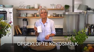 Opgeklopte kokosmelk [upl. by Gnol]